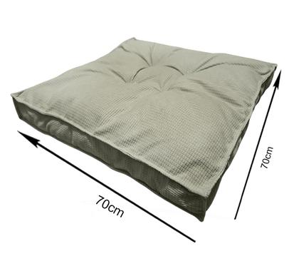 Imagem de Almofada Futon 70x70 Cm Veludo Prime Decoração Top Modelos