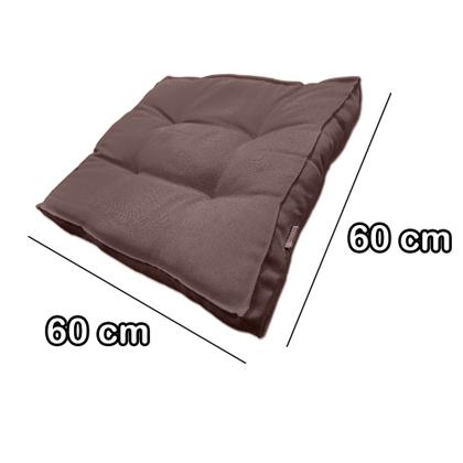 Imagem de Almofada Futon Cadeiras Bancos Áreas 60x60 Cm Vários Modelos