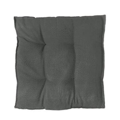 Imagem de Almofada Futon Decoração 50x50 Cm Vários Modelos Cinza Escuro