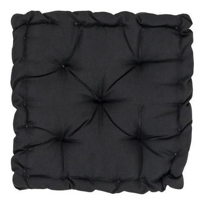 Imagem de Almofada Futon Oxford 40X40Cm Alta Sofisticação - Preto