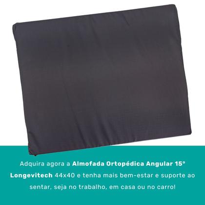 Imagem de Almofada Impermeavel para Cadeira de Rodas 44x40 Longevitech