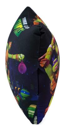 Imagem de Almofada Infantil Quarto Menino Quadrada - Tartarugas Ninja