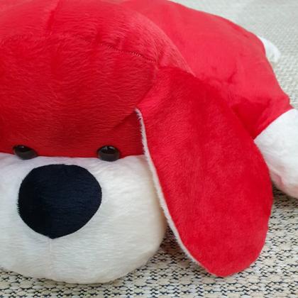 Imagem de Almofada Infantil Travesseiro Cachorro Bichinho Pelúcia