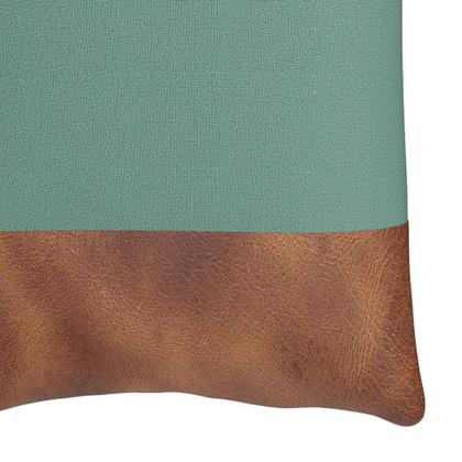 Almofada Leme Verde Sage e Marrom 55x35 - Mobly Imagem de Almofada Leme Verde Sage e Marrom 55x35