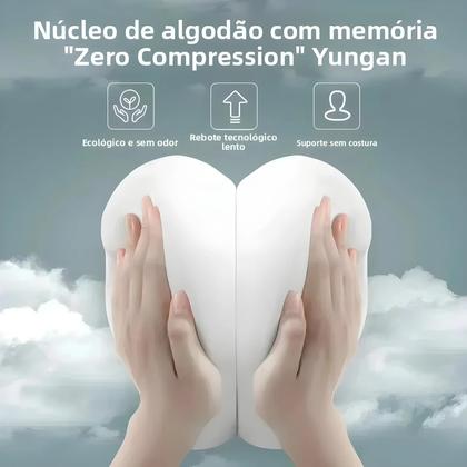 Imagem de Almofada Lombar De Espuma De Memória Para Carro, Escritório E Cadeiras De Jogos, Almofada De Suporte