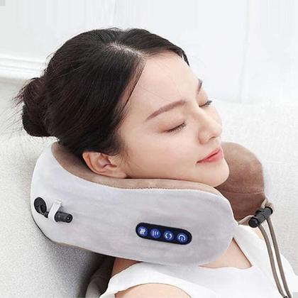 Imagem de Almofada Massageadora De Pescoço Bivolt Relaxamento E Alívio