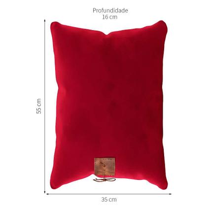 Almofada Meets Vermelha 55x35 - Mobly Imagem de Almofada Meets Vermelha 55x35