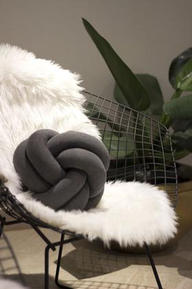 Imagem de Almofada Nozinho Circunferência 80cm Grande Luxo Decorativa