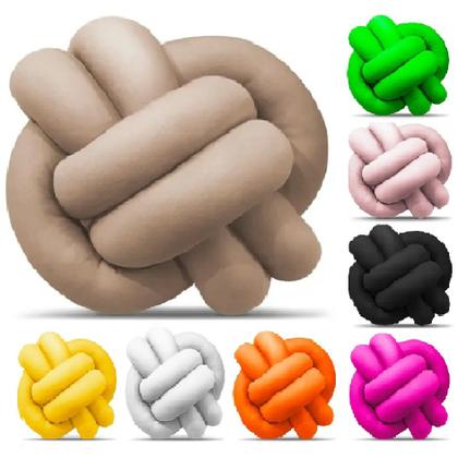 Imagem de Almofada Nozinho Circunferência 80cm Grande Luxo Decorativa