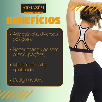 Imagem de Almofada P/ Apoio de Pernas e Costas Triangular em Idosos