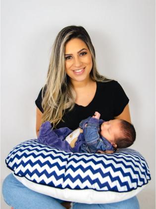 Imagem de Almofada Para Amamentação Travesseiro Vários Modelos Lindos BEM CHEIA