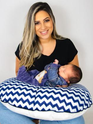 Imagem de Almofada Para Amamentação Travesseiro Vários Modelos Lindos BEM CHEIA