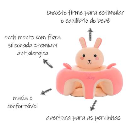 Imagem de Almofada para Bebê Assento Infantil Apoio Segurança Postura