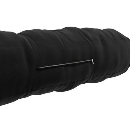 Imagem de Almofada Para Cabeceira Encosto Apoio Lombar Spot 140cm com Porta Celular Veludo - Desk Design