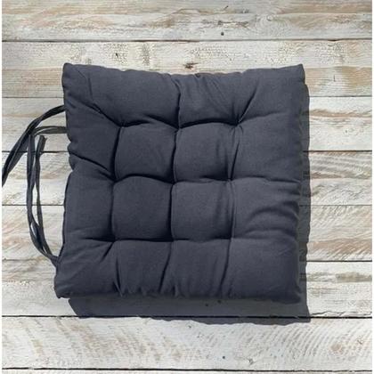 Imagem de Almofada Para Cadeira Assento 40x40 Futton Liso Conforto Chb