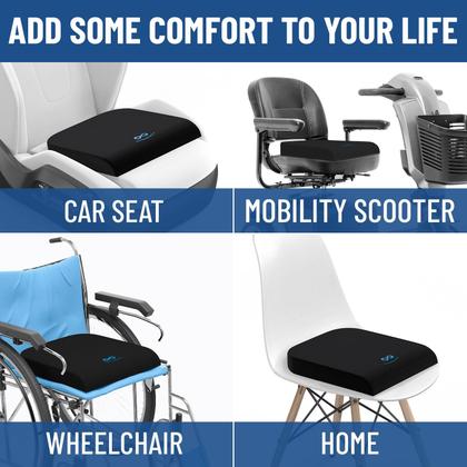 Imagem de Almofada para cadeira de rodas Everlasting Comfort Gel Memory Foam