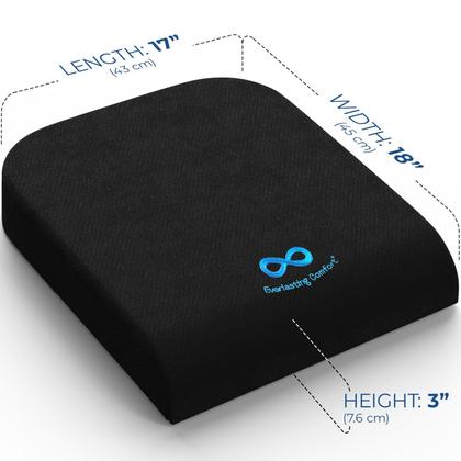 Imagem de Almofada para cadeira de rodas Everlasting Comfort Gel Memory Foam