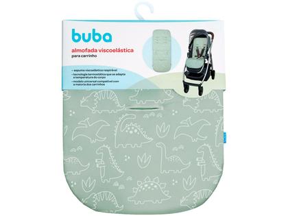 Imagem de Almofada para Carrinho de Bebê Dino Buba Verde