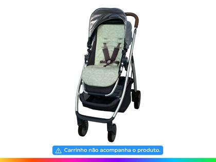 Imagem de Almofada para Carrinho de Bebê Dino Buba Verde