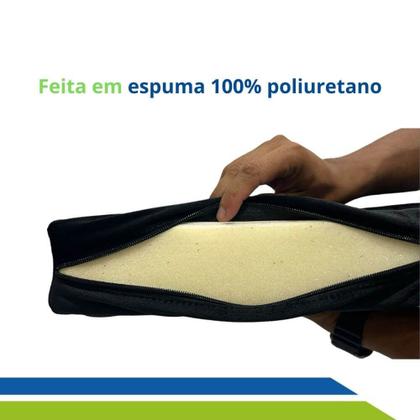 Imagem de Almofada para Hemorroidas Cóccix Próstata Cadeira de Rodas com Orifício Central UN Premium Longevitech