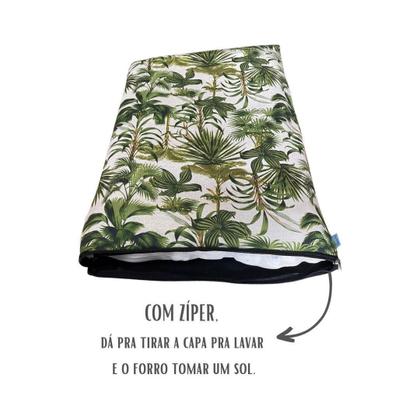 Imagem de Almofada Pet Cama Caminha Colchonete Com Zíper Tam. Grande
