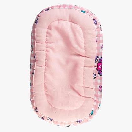 Imagem de Almofada porta pipoca dupla c copos e balde coruja bubu uatt