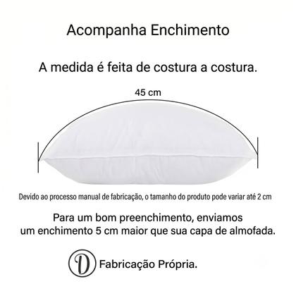 Imagem de Almofada Redonda Veludo Premium Decorativa com Zíper Invisível 35cm Várias Cores