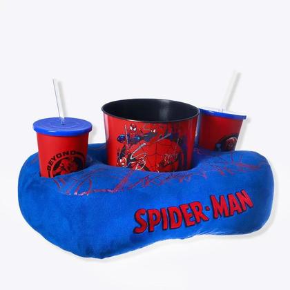 Imagem de Almofada Spider-Man e kit Balde Pipoca e Copo Spider-Man 10064893 - ZonaCriativa