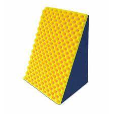 Imagem de Almofada Travesseiro Encosto Triangular Pós Operatório Anti Refluxo Confortável