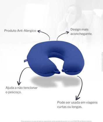 Imagem de Almofada Travesseiro Nasa Viagem Pescoço STANDARD Plush