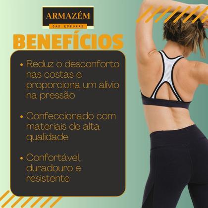 Imagem de Almofada Travesseiro Triangular Para Gestantes Idosos Com Espuma Respirável