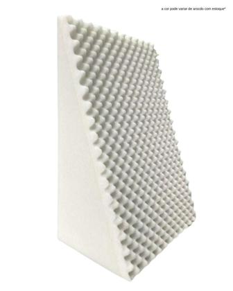 Imagem de Almofada Travesseiro Triangular Para Gestantes Idosos Com Espuma Respirável