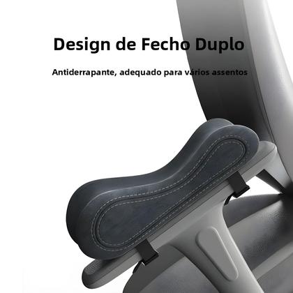 Imagem de Almofadas De Apoio De Braço Em Espuma Viscoelástica De Látex Para Cadeira De Escritório, Almofada De