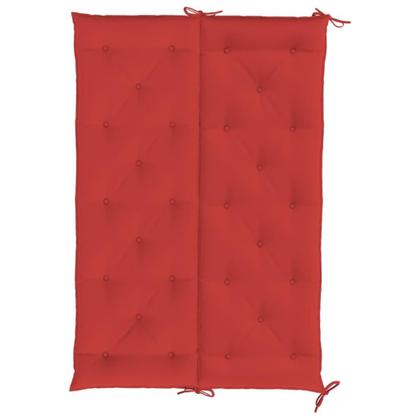 Imagem de Almofadas de banco de jardim VidaXL Radiant Red Oxford Fabric
