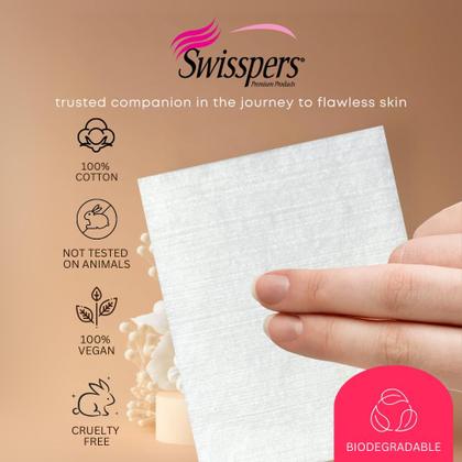 Imagem de Almofadas de limpeza Swisspers Premium Ultra Soft, 50 unidades x 3 unidades