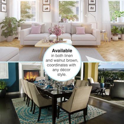 Imagem de Almofadas de móveis SOFTTOUCH, 3,8 cm, redondas, feltro resistente, pacote com 24