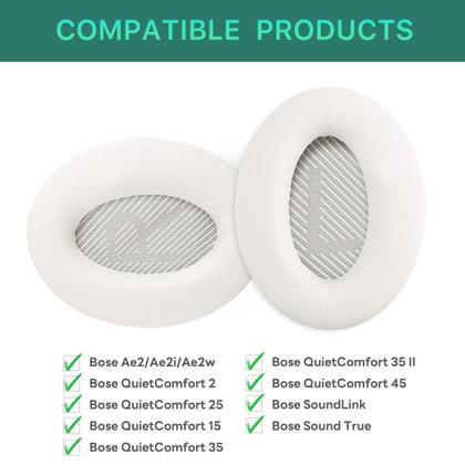 Imagem de Almofadas de ouvido de reposição YOCOWOCO para Bose QuietComfort 35
