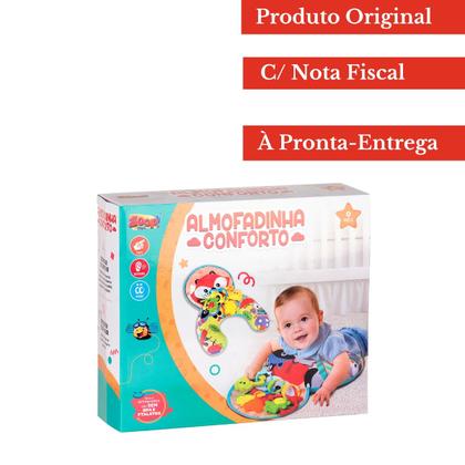 Imagem de Almofadinha Conforto De Cachorro Com Mordedores e Chocalho Para Bebês - Zoop