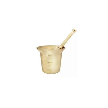 Imagem de Almofariz Em Bronze Socador de Alho 9 Cm