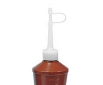 Imagem de Almotolia Ambar Bico Reto 125ml 1 Unidade J.Prolab