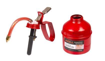 Imagem de Almotolia De Metal Bico Flexivel 500ml Noll