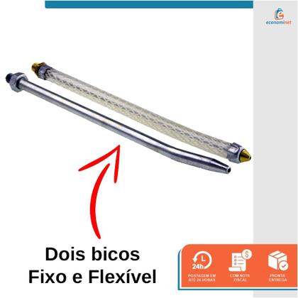 Imagem de Almotolia Gatilho Lubrificante Chapa 285g 1/2 Polegadas 2 Bicos