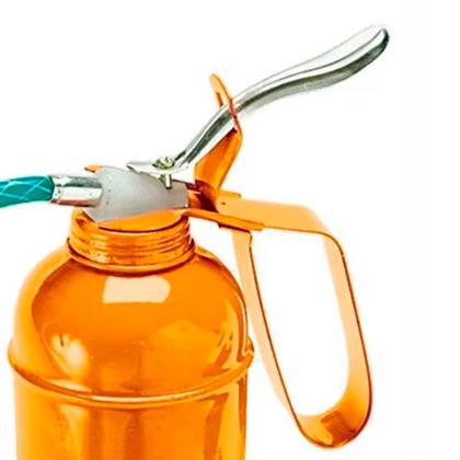 Imagem de Almotolia Injetora de Óleo Metálica Com Capacidade de 300ml E Ponta Flexível