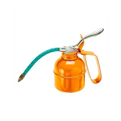 Imagem de Almotolia Injetora de Óleo Metálica Com Capacidade de 300ml E Ponta Flexível