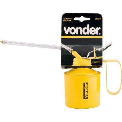 Imagem de Almotolia metálica 500ml bico flexível - Vonder