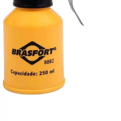 Imagem de Almotolia Metálica Bico Flex 250ML 8882 BRASFORT