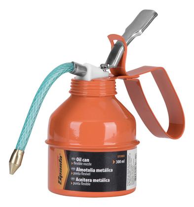 Imagem de Almotolia Metalica Cap. 300Ml Ponta Flexivel 1pc Sparta