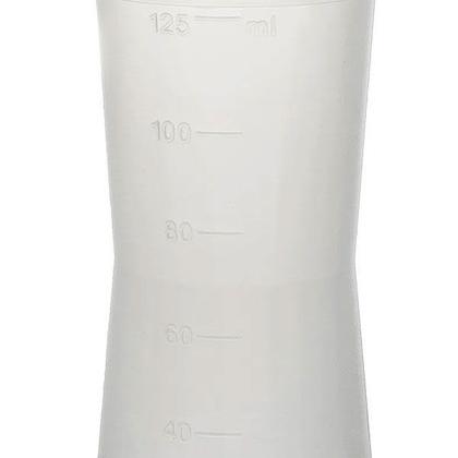 Imagem de Almotolia Plástica Ambulatorial Natural Bico Reto 125 ml JProlab