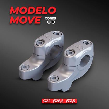 Imagem de Alongador Riser de Guidao Moto Universal Mesa 22mm Guidao 22MM 28MM ou 31MM Anker