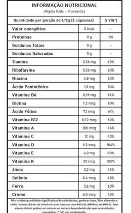 Imagem de Alpha Kids - 150 Minicáps Multivitamínico Infantil Puravida